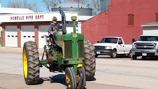 FFA 2020, Drive your tractor to school day. Austin on