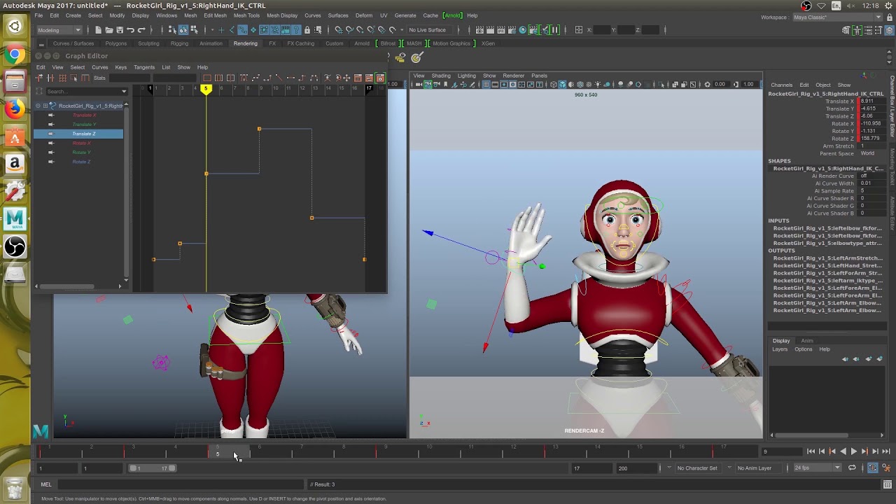 3DAN 208 3D Animation I TRIMESTER 2 Pose Part 2 | zanebaileyjmcanimationi