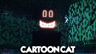 THE CARTOON CAT IS HUNTING ME IN MINECRAFT... (Hindi)