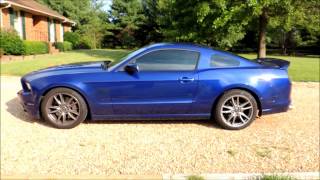 2013 Ford Mustang GT 5.0 Eibach Pro Kit Lowering Springs Review 2013 Ford Mustang GT 5.0 Eibach Pro Kit Lowering Springs Review