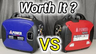 Aipower Yamaha VS Aipower 2000 CHEAPEST inverter generator IS IT WORTH THE EXTRA MONEY??