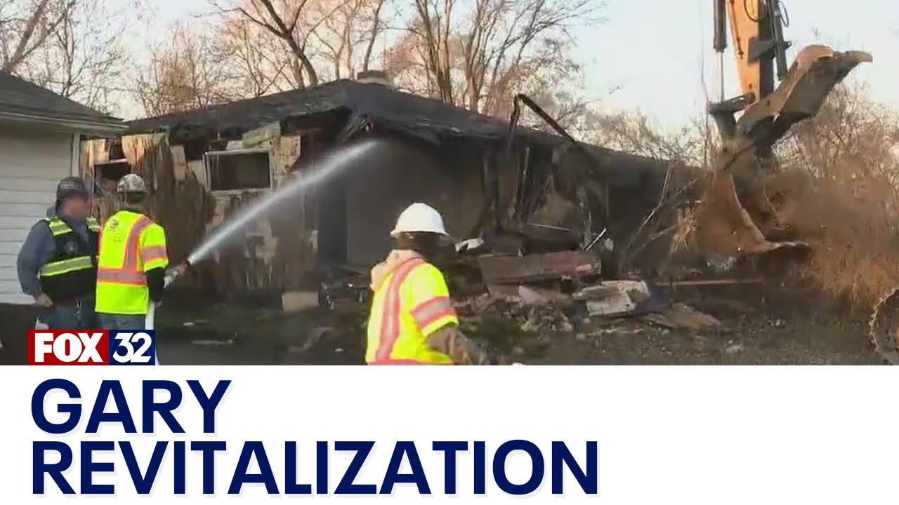 Gary homes demolished to make way for redevelopment