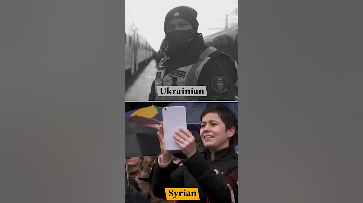 Ukrainian vs. Syrian Refugee Responses #shorts