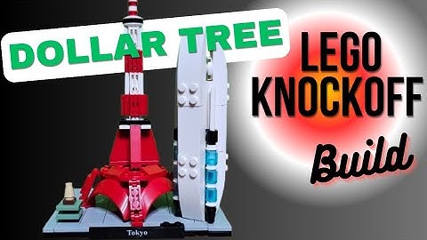 Watch me build the Tokyo $3 Lego Knockoff Architecture set from Dollar Tree!