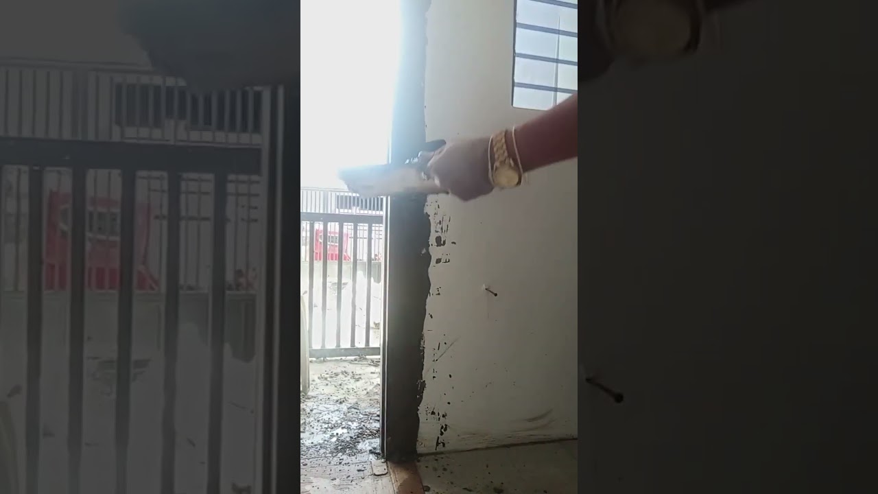 Door renovation sa Bahay ng Kasama SA trabaho NG Asawa ko.#doorrepair#contructions