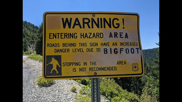 A Drive Around the Patterson-Gimlin Film Site Area - Part 2