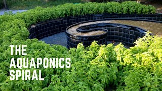 Tour Our Spiral Aquaponics System at the Solar Living Center
