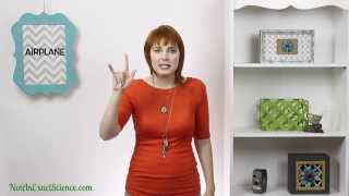 Airplane in Baby Sign Language, ASL