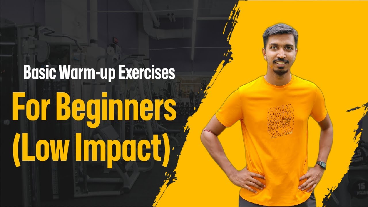 Basic Warm-Up Exercises For Beginners (Low Impact) - YouTube