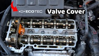 2015 Chevy Cruze GM 1.4 Turbo Engine Valve Cover Replacement Step By Step!