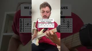 Me and the Devil Blues Intro Tabs