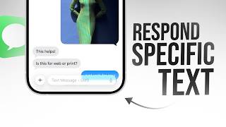 How to Respond to Specific Text on iPhone