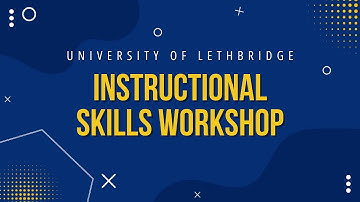 Why take the Instructional Skills Workshop (ISW)?