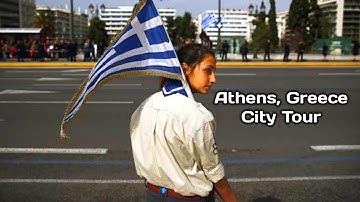 Athens, Greece Street Driving Tour | City Tour | Athens to Delphi | Athens City Driving Tour 2024