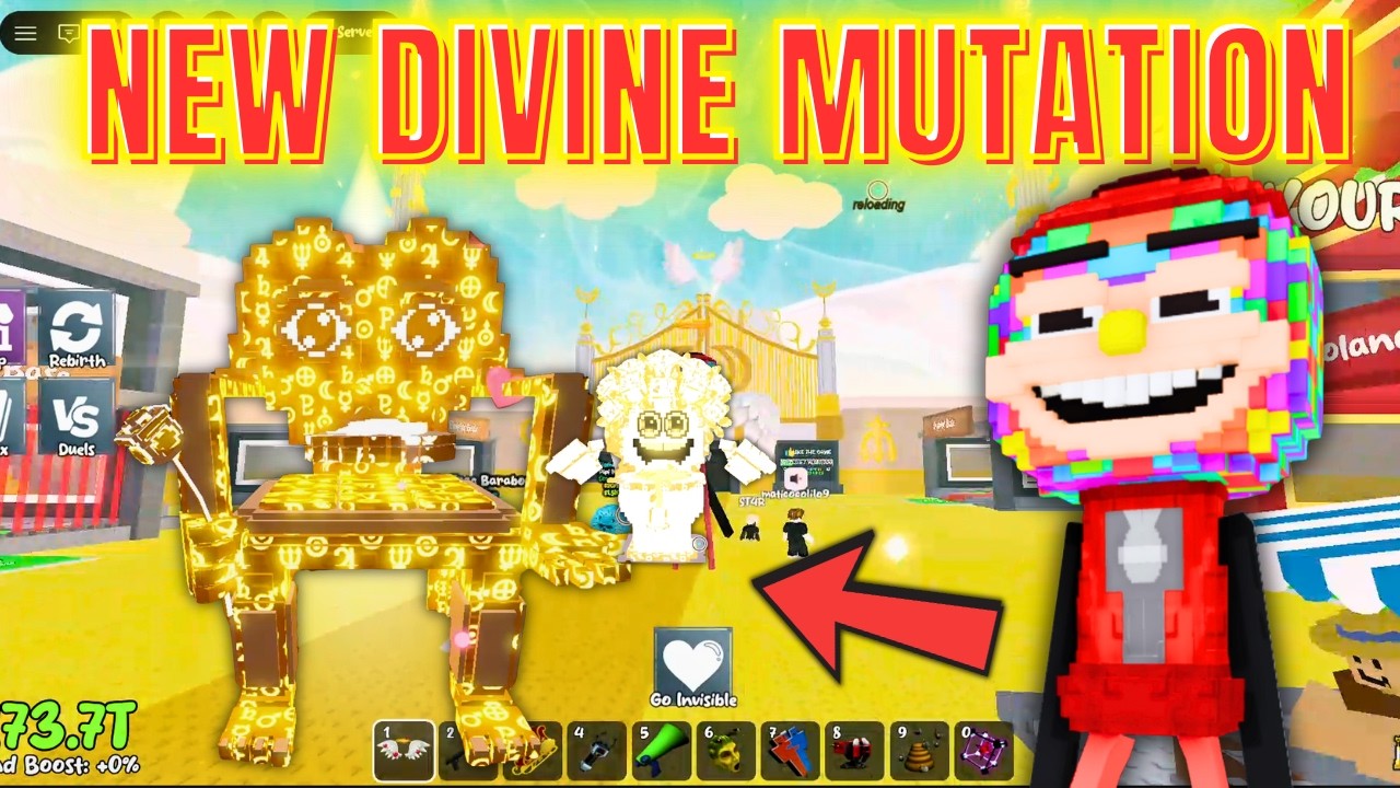 NEW DIVINE MUTATION UPDATE 😱✨ OP Brainrots + Trade Machine | Steal a Brainrot