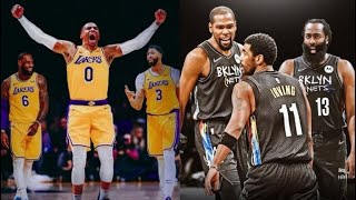 NBA Promo videos Nets Big 3 vs Lakers Big 3