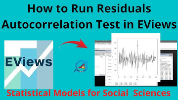 How to Run Residuals Autocorrelation Test in EViews