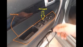 KIA Sorento Driver Window Master Switch Replacement