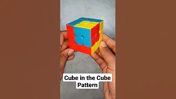 Cube in the Cube Pattern #Shorts