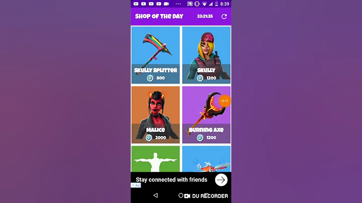 New item shop