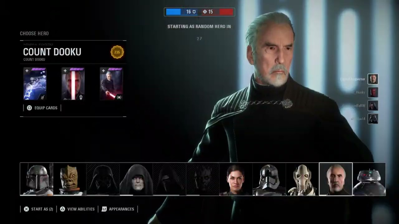 Star Wars Battlefront 2 Heroes vs Villains (Naboo)