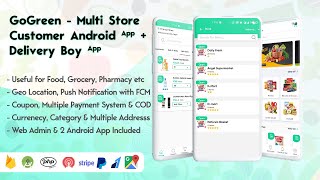 How To Make Multi Vendor App | Build Multistore | Multi-vendor Grocery E commerce app |  CSCODETECH screenshot 4