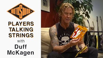 Duff McKagan Talks About Rotosound Bass and Guitar Strings