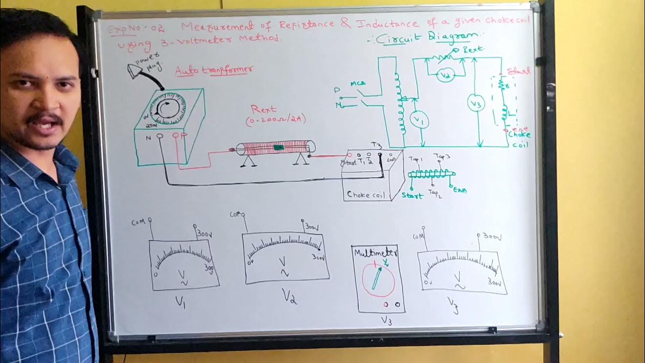 VTUCHOKE COIL EXPERIMENT BASIC ELECTICAL LAB18ELEL17/27 YouTube