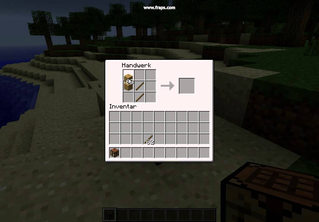 Minecraft Axt bauen - YouTube