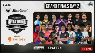 LG Ultragear TEC BGMI INVITATIONAL powered by Swiggy| Grand Finals @S8UL @GodLike Esports