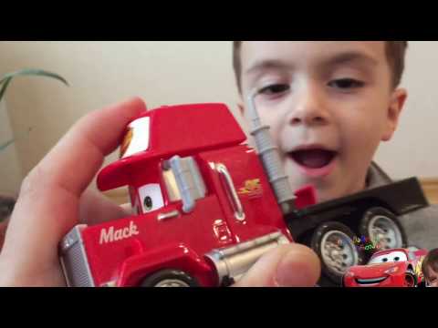 Nick's ToyLand Mack \u0026 McQueen toy review / მაქვინის მანქანები