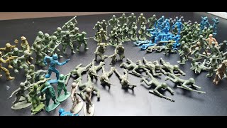 Vintage Army men lot from Ebay review