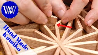 How to make Kumiko by hand