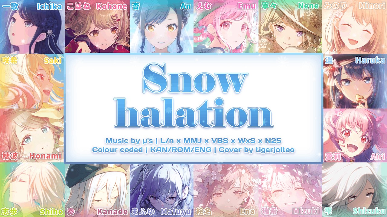 Snow halation but I sing as every girl in Project Sekai【Xmas/10k Special】