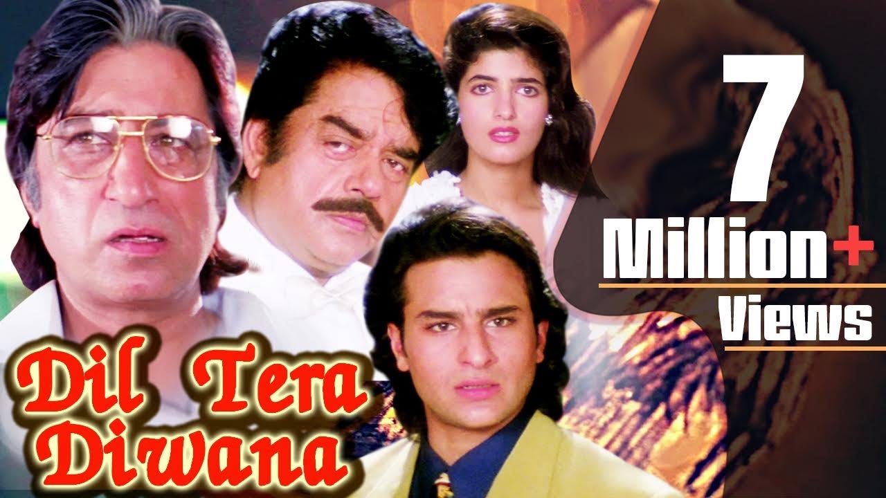 Dil Tera Diwana Full Movie  Saif Ali Khan Hindi Movie  Twinkle Khanna  Bollywood Action Movie