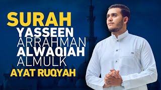 QURAN RUQYAH Penenang Hati Dan Pikiran - Surah Yasin, Arrahman, Alwaqiah, Almulk, Ayat Ruqyah