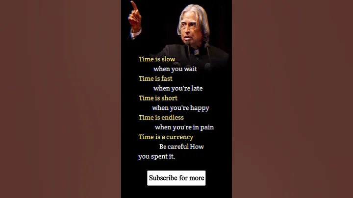 apj abdul kalam motivational quotes #time #motivation