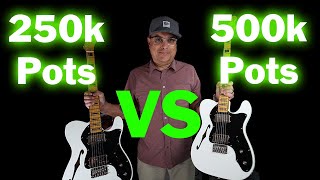 250k Pots Vs 500k Pots  Sound Comparison