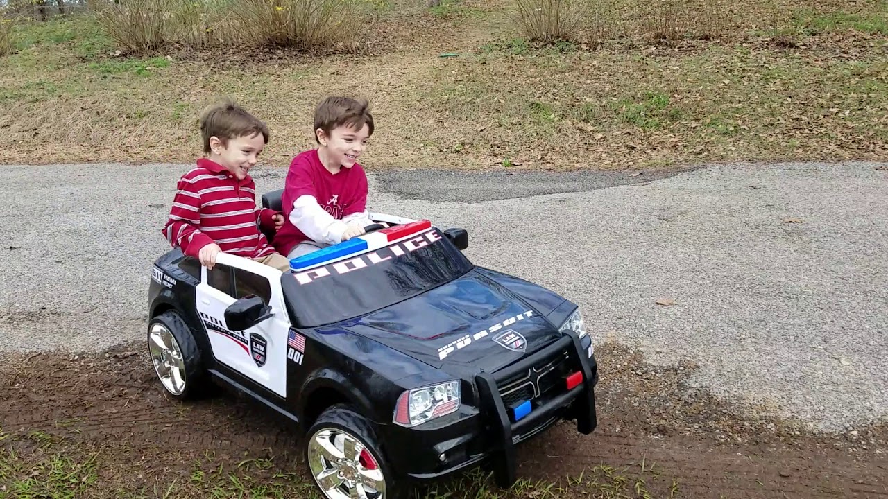 kid trax charger police car 12v