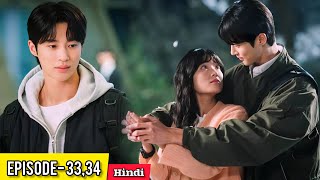 PART-33,34 || Lovely Runner💕 (हिन्दी में) New Korean Drama Explained in Hindi (2024) Love Triangle.