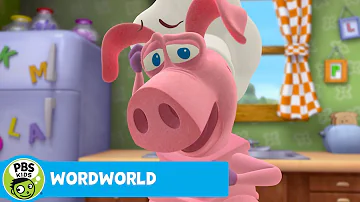 Word World | Pig Bakes a BIRTHDAY CAKE! | PBS KIDS