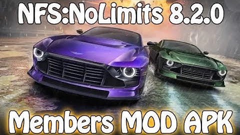 NFS No Limits 8.2.0 | Members ONLY Mod APK Mod Showcase | 60 FPS Simulation