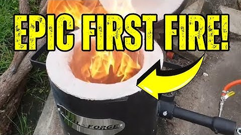 Devil Forge Furnace Set Up   Epic First Fire!