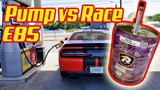 Speedy's Garage Race E85 vs Pump E85?