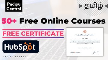 50+ Free Online Courses with Certificates | Hubspot Free Courses