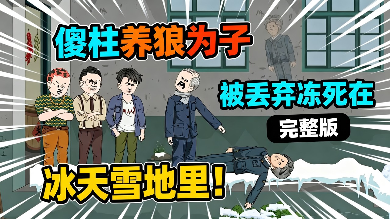 【一口气看完】新剧来袭,剧情耐人深思!傻柱养狼为子,养子骗取房产证后,将他丢弃冻死在冰天雪地里!#夜一漫谈 #傻柱养狼为子 - YouTube