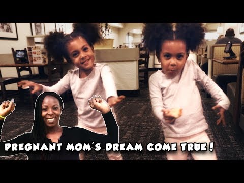 PREGNANT MOM'S DREAM COME TRUE PREGNANT MOM'S DREAM COME TRUE
