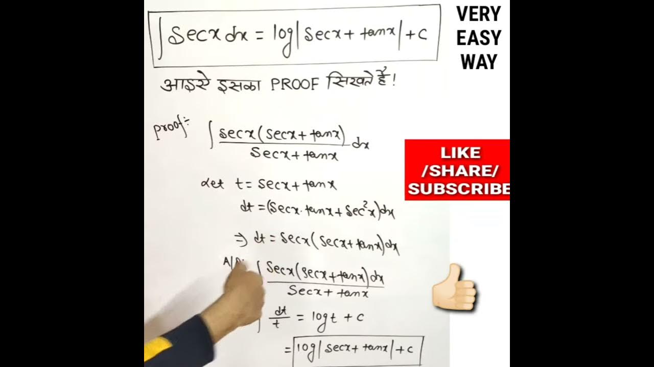 how-to-integrate-secx-prove-that-integral-secx-dx-log-secx-tanx-c
