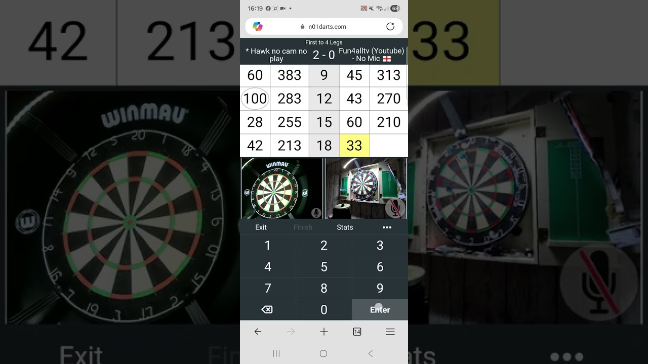 Stu Vs Nakka - The Last Pasting of 2025 (New Darts) 