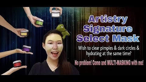 Artistry Signature Select Masks